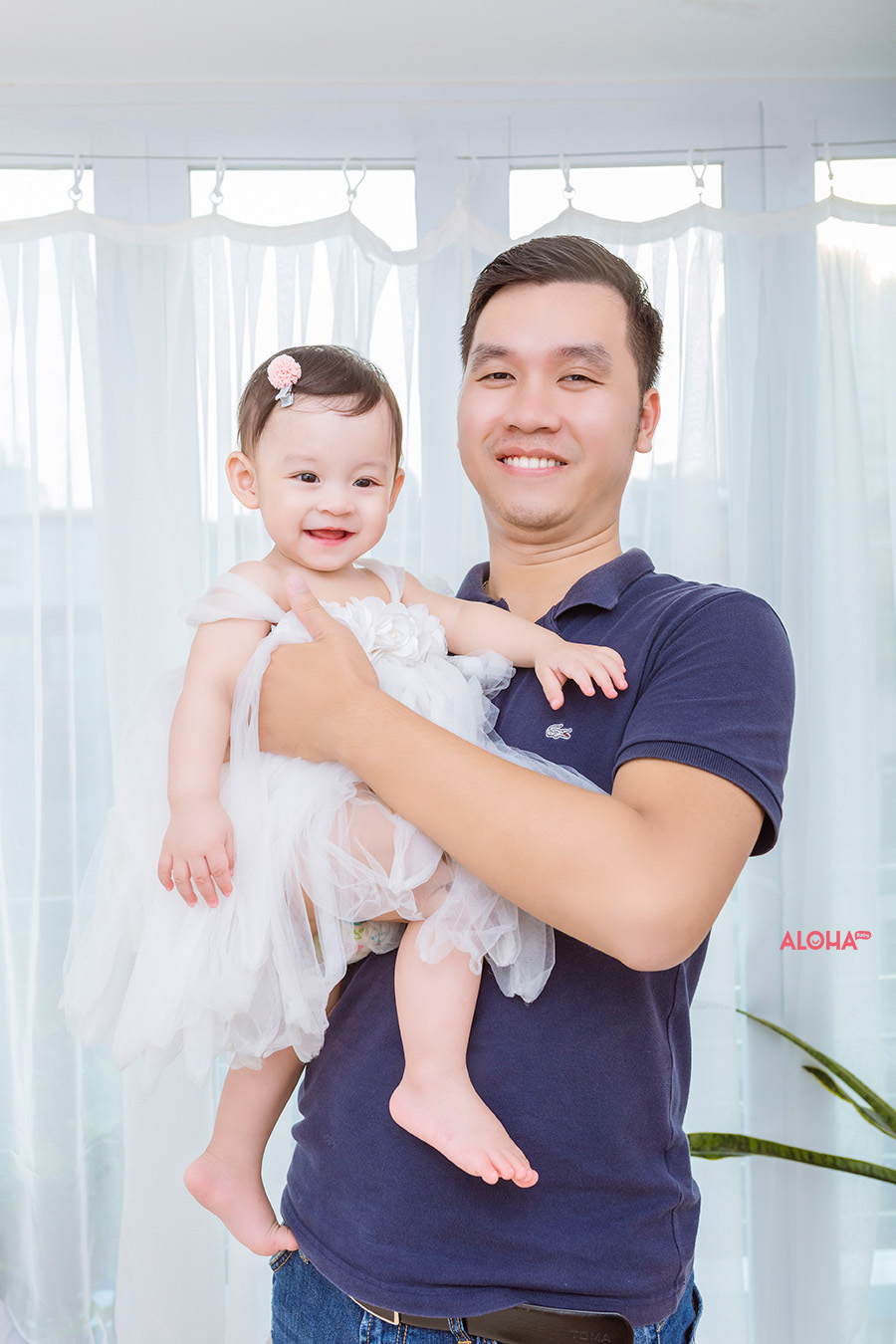 album ảnh bé sinh nhật 1 tuổi Nhật Ánh